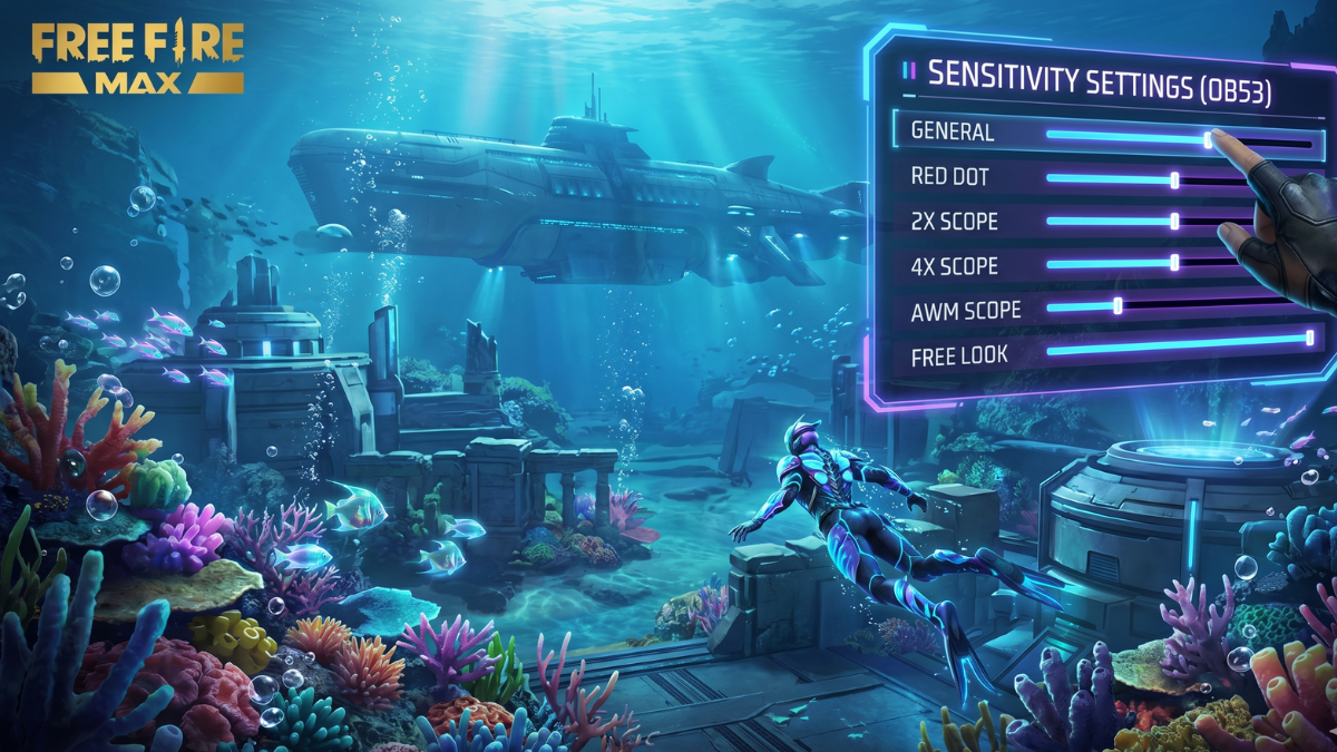 Best Free Fire Sensitivity for OB53 Undersea Mystery - Precision Guide