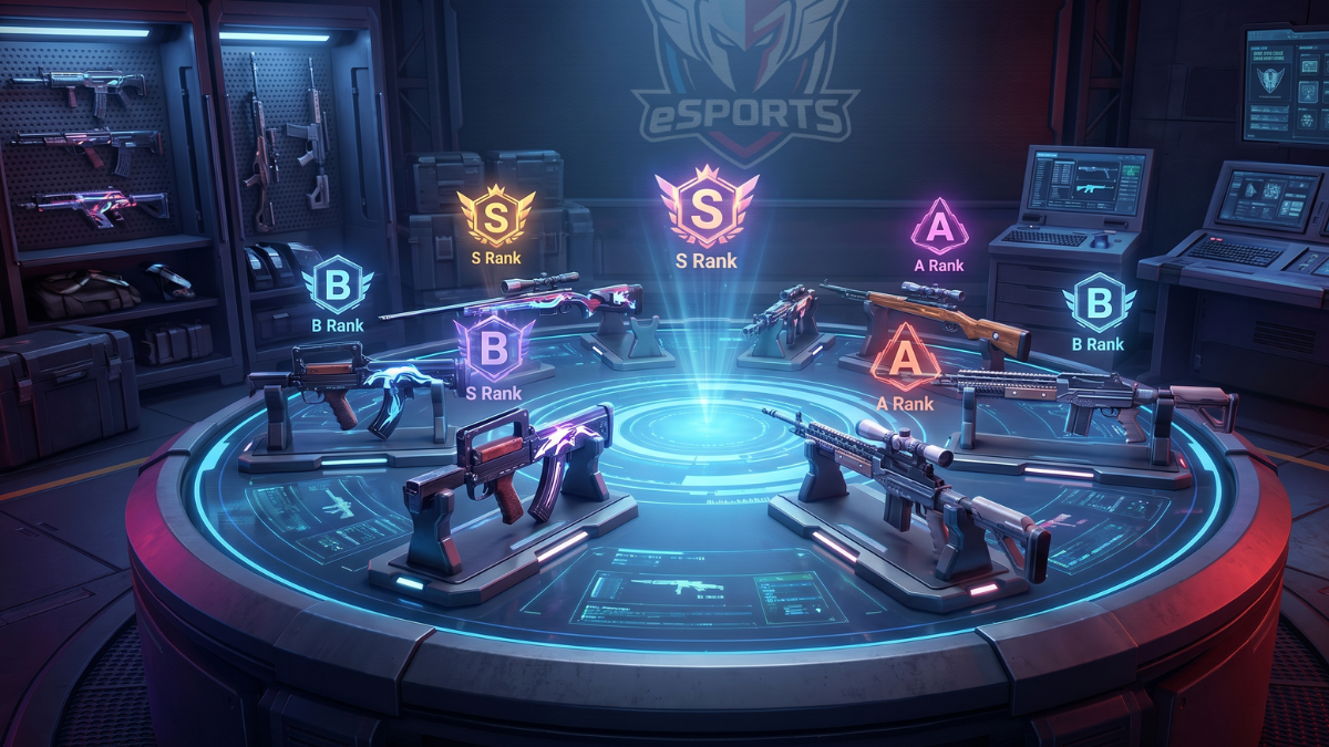 Free Fire OB53 Weapon Tier List - Best Guns Meta Ranking